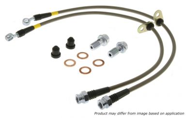 StopTech Stainless Steel Rear Brake Lines for 93-01 Impreza